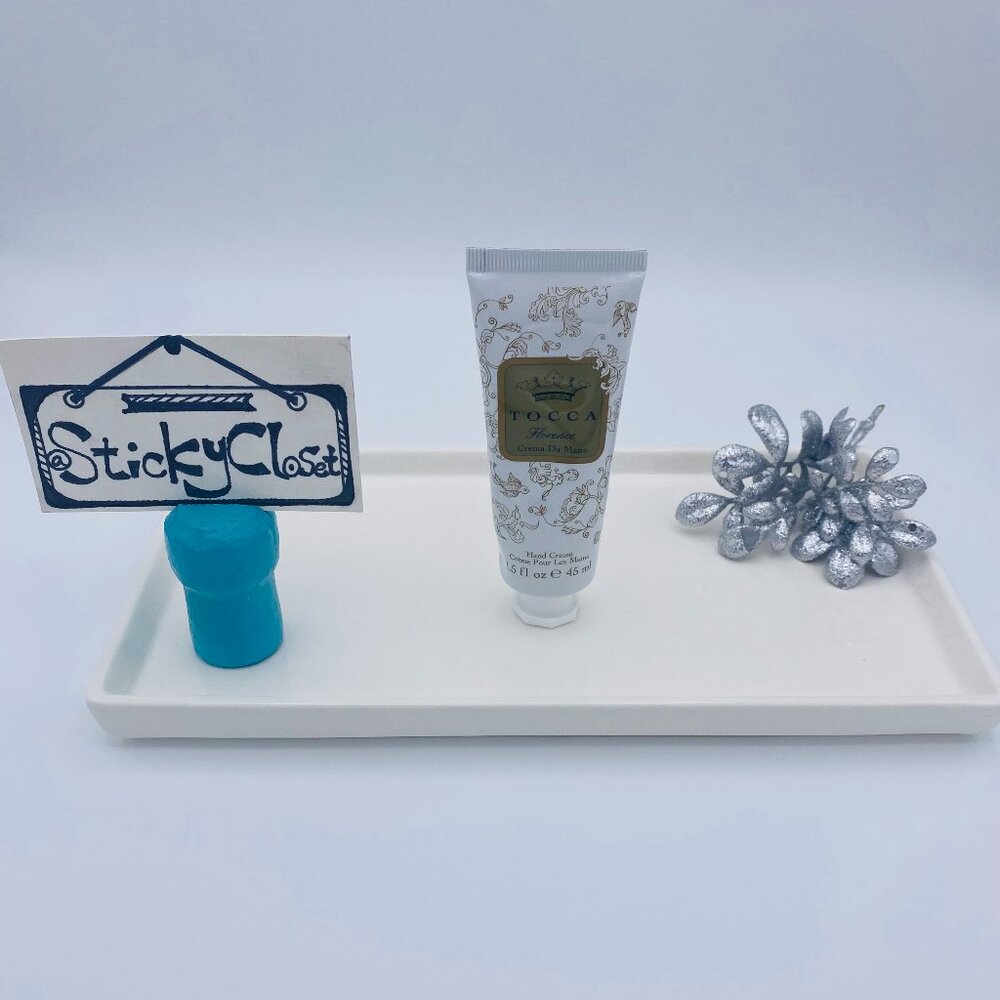 TOCCA Florence Hand Cream Classic Floral Bergamot Gardenia-Travel 45ml,1.5oz-NEW